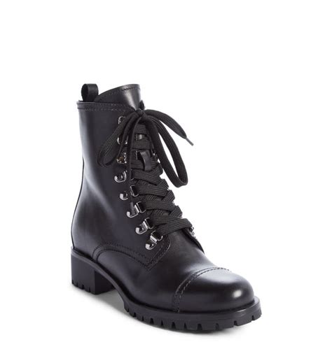 women prada combat boots|Prada chelsea boots women's.